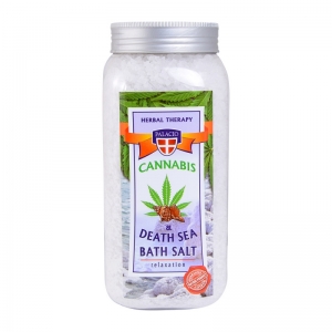 Cannabis Bath Salt with Dead Salt 900g - CBD & Hemp Products | Hemp Trade Market
