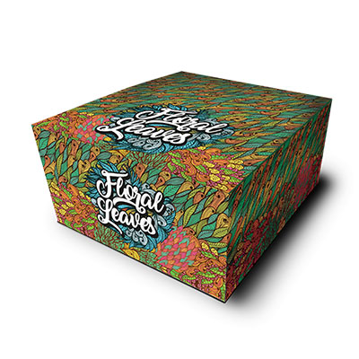 Floral Leaves Box - CBD & Hemp Products | Hemp Trade Market