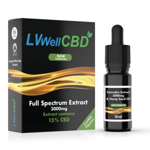 LVWell CBD Full Spectrum Raw (Oral) 3000mg - CBD & Hemp Products | Hemp Trade Market