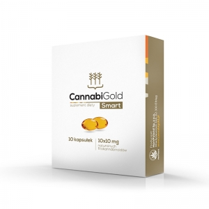 CannabiGold Smart – package 10 capsules - CBD & Hemp Products | Hemp Trade Market